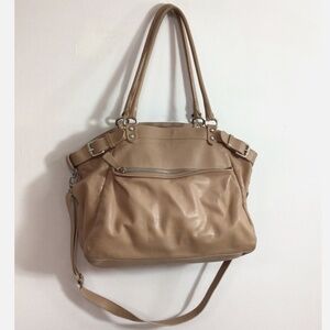 Garnet Hill Italian Shoulder Bag